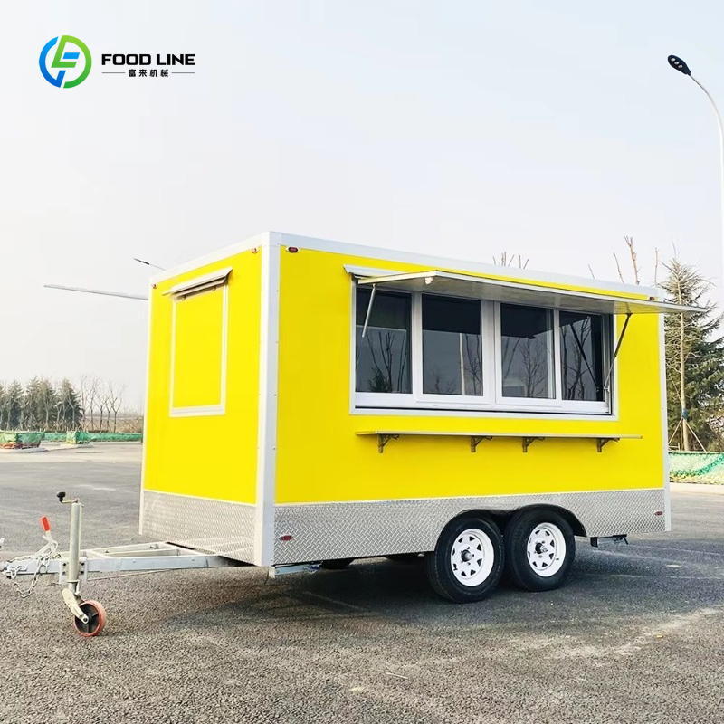Mobile Coffee Van Equipment - Konzession, Catering, Kaffee, Imbissanhänger, komplett ausgestatteter