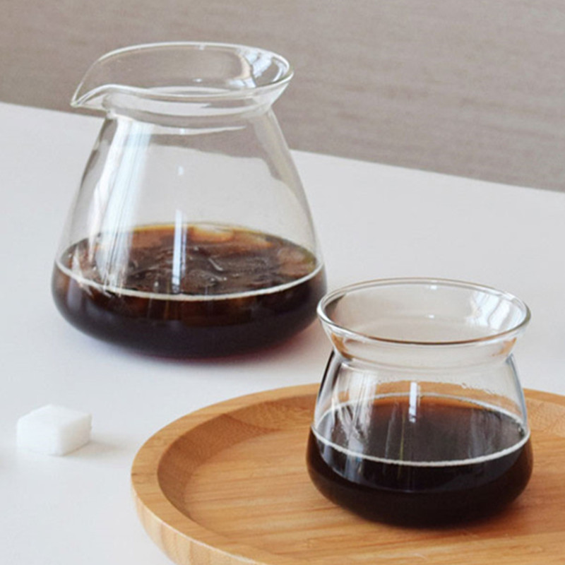 Coffee Equipment Pour Over - NEUE 520 ml Glas-Kaffeekanne, Kaffeekaraffe, 200