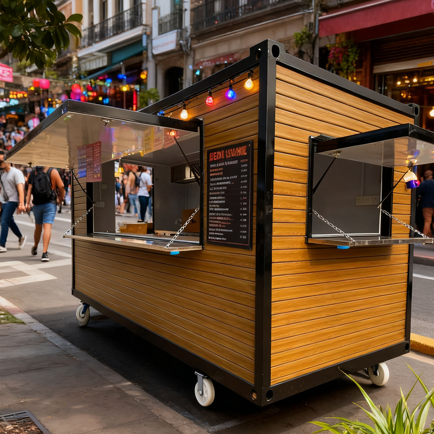 Coffee Equipment For Business - Erschwingliche, voll ausgestattete mobile Küchen-Catering-Anhänger für