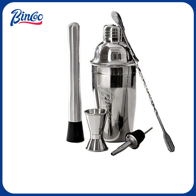 Coffee Equipment And Tools - BINCOO Edelstahl-Shaker-Set Kaffee- und Tee-Zubereitungswerkzeuge Hand-Shaker