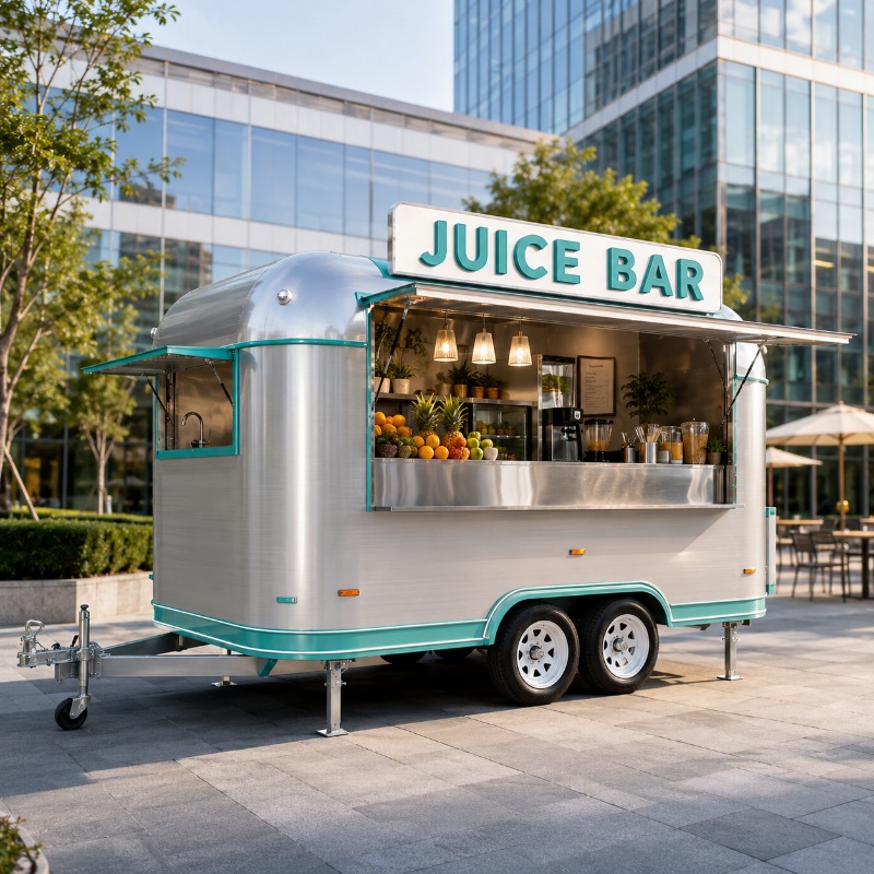 Mobile Coffee Van Equipment - Mobiler Food Truck mit Küche für