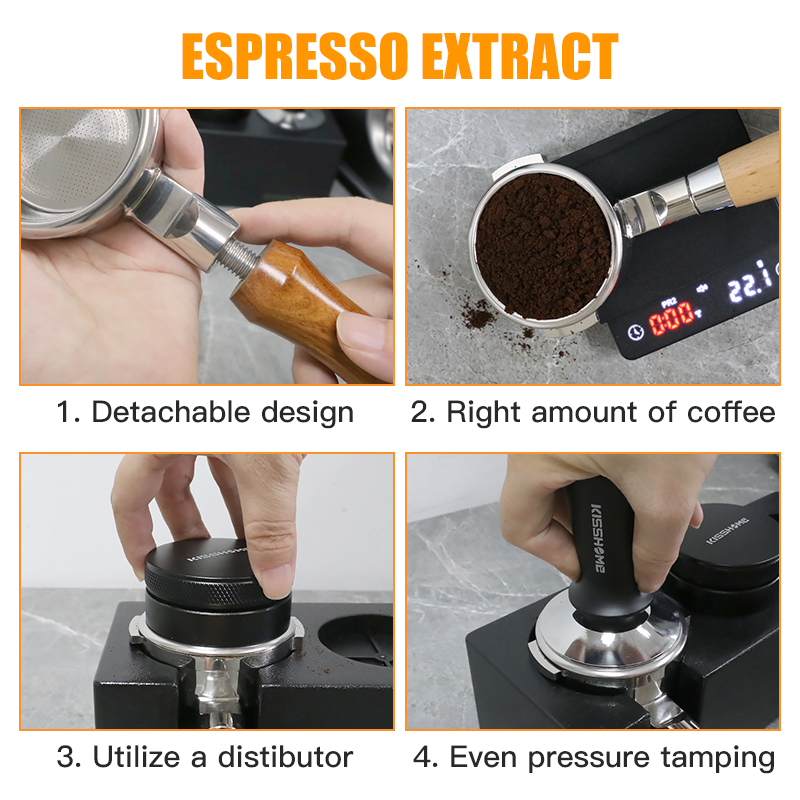 58mm bodenloser Sieb träger fü – Coffee Equipment Espresso Bewertung und Preis