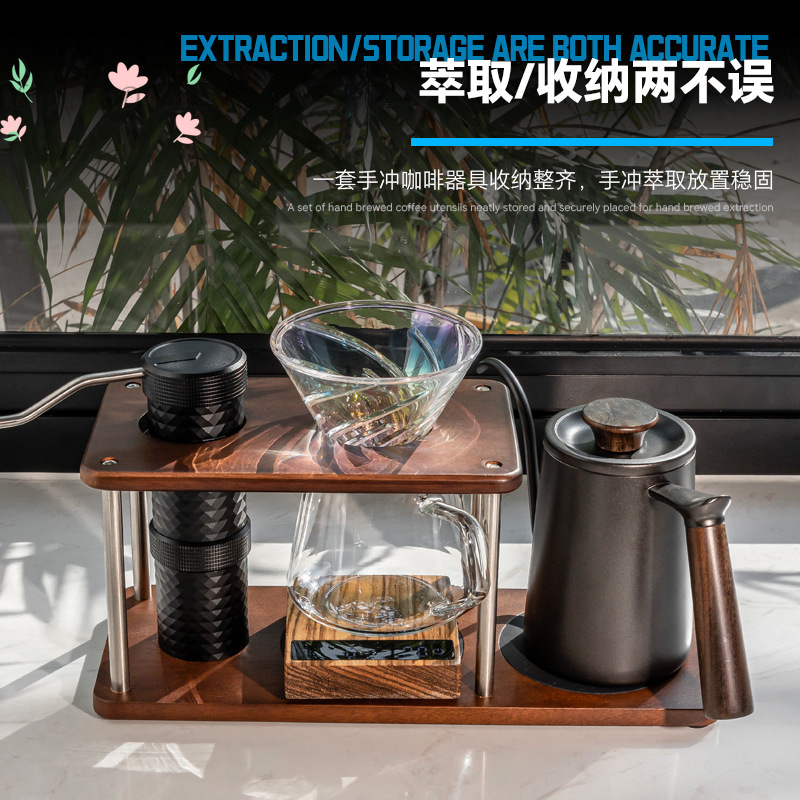Massivholz-Ständer für Pour-Ov – Coffee Equipment Pour Over Bewertung und Preis
