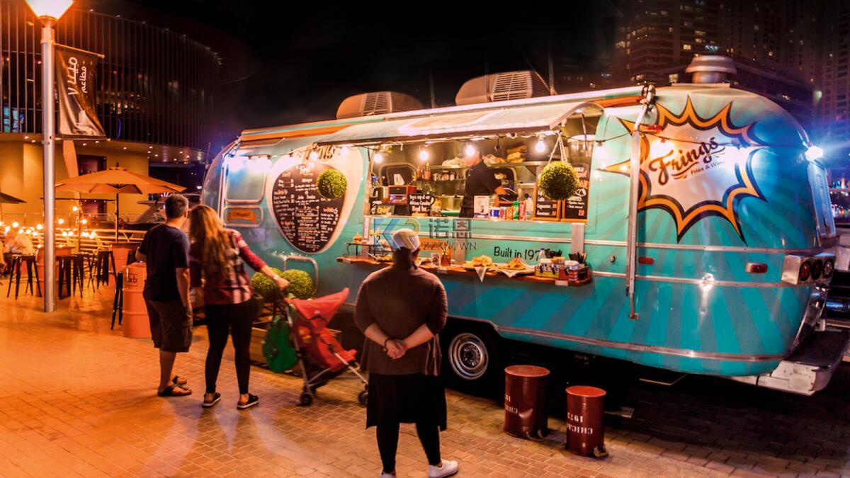 Voll ausgestatteter Caravan-Ba – Mobile Coffee Van Equipment Bewertung und Preis