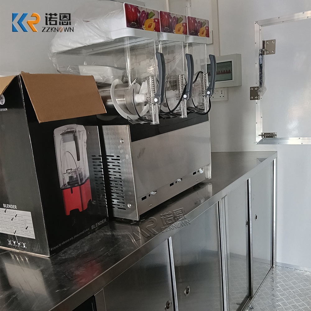 Edelstahl-Imbisswagen, voll au – Coffee Equipment For Business Bewertung und Preis