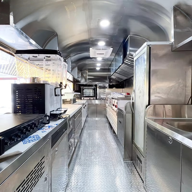 Maßgefertigter Foodtruck-Anhän – Mobile Coffee Van Equipment Bewertung und Preis