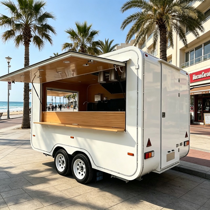 Anpassbarer Kaffeebar-Eiswagen – Coffee Equipment And Tools Bewertung und Preis
