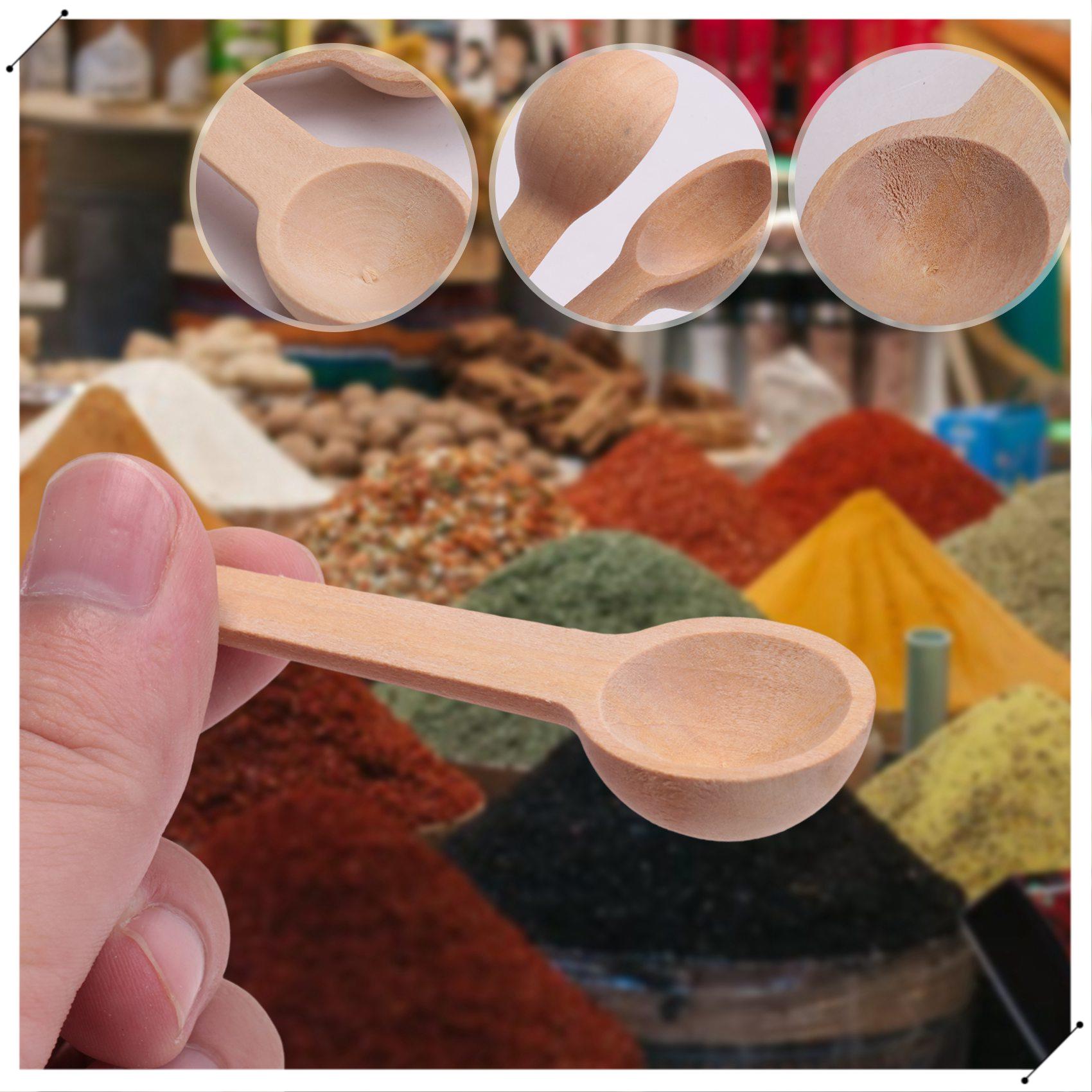 100 Stück Mini-Holzlöffel, kle – Coffee Equipment And Tools Bewertung und Preis