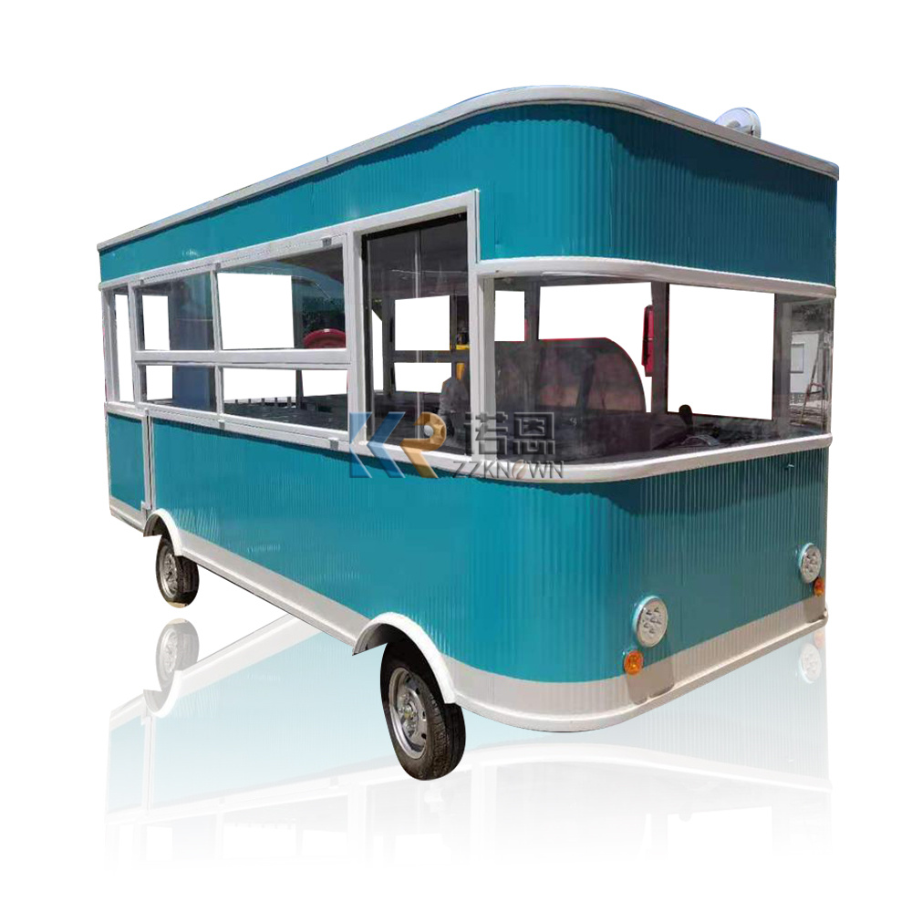 Auf Lager 5M mobiler Imbisswag – Mobile Coffee Van Equipment Bewertung und Preis