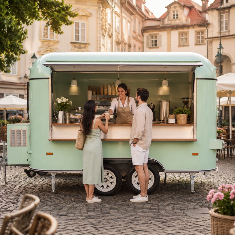 Mobiler Food Truck mit Küche f – Mobile Coffee Van Equipment Bewertung und Preis